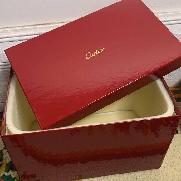Vintage Large Cartier Red Box
